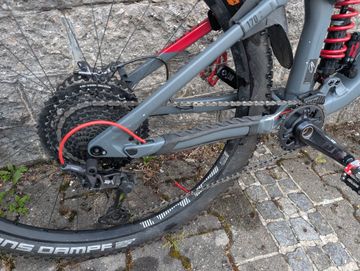 Used Cube Sterio 180 2021 Mountainbike, Red — image 4 of 5