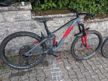 Used Cube Sterio 180 2021 Mountainbike, Red — image 3 of 5
