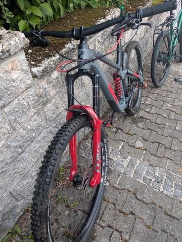 Used Cube Sterio 180 2021 Mountainbike, Red — image 2 of 5