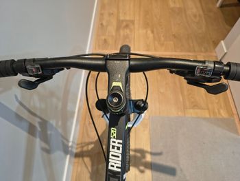 ROCKRIDER Custom Shimano Altus 2017 Mountainbike usato, Nero — immagine 5 di 12