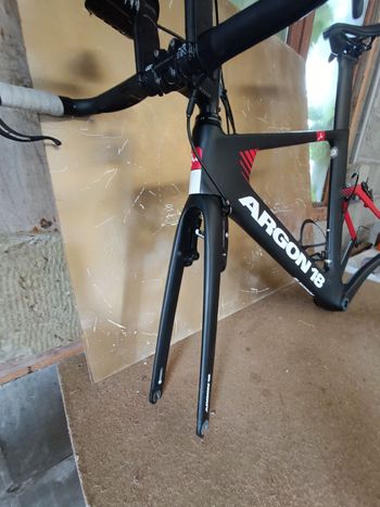 Gebrauchtes Argon 18 E117 Frameset 1967 Road & Gravel, Schwarz — Bild 3 von 5