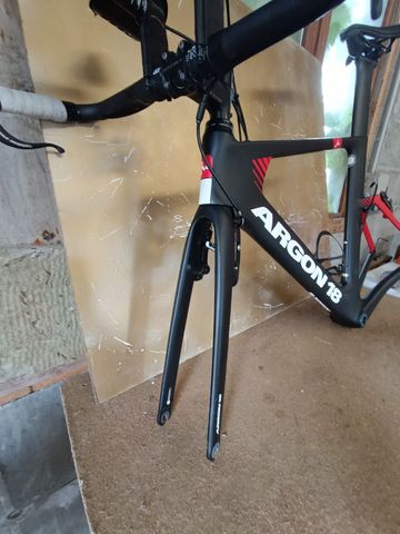 Used Argon 18 E117 Frameset 1967 Road & Gravel, Black — image 3 of 5