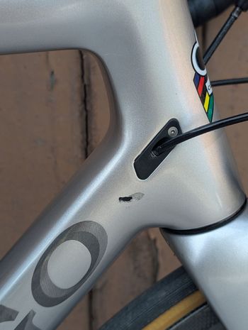 Gebrauchtes Colnago V1-r Shimano Dura Ace 2017 Road & Gravel, Hellgrau — Bild 9 von 10