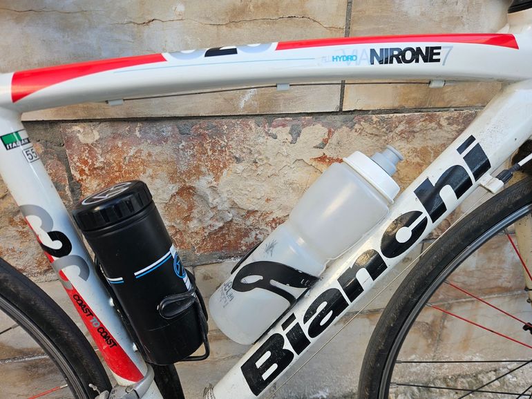 Gebrauchtes Bianchi Via Nirone Sora Compact 2014 2014 Road & Gravel, Weiß — Bild 15 von 16