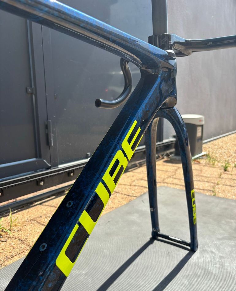 Brugt CUBE CROSS RACE C:68X TE 2024 Frameset 2024 Road & Gravel — billede 9 af 11