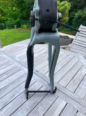 Santa Cruz Bronson 3 CC 2019 Frameset 2019 Mountainbike usato, Grigio chiaro — immagine 16 di 16