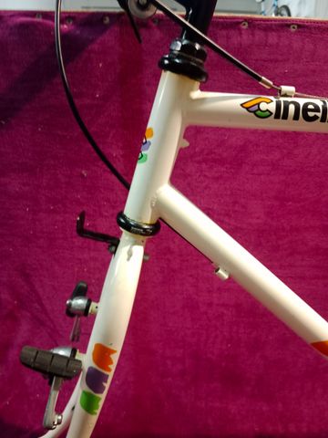 Used Cinelli Ottomilauno Frameset 1989 Mountainbike, Light Gray — image 7 of 12