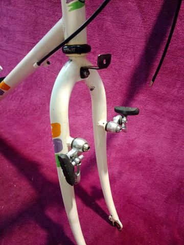 Used Cinelli Ottomilauno Frameset 1989 Mountainbike, Light Gray — image 11 of 12