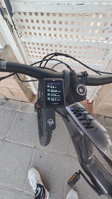 Used Haibike ALLMTN 5 2023 2023 Mountainbike, Light Gray, 29 — image 4 of 6