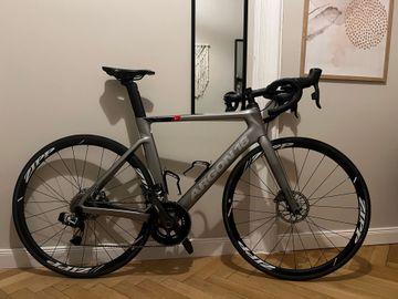 Argon 18 Nitrogen SRAM Red eTap AXS 2019 Road & Gravel de segunda mano, Gris claro — imagen 2 de 13