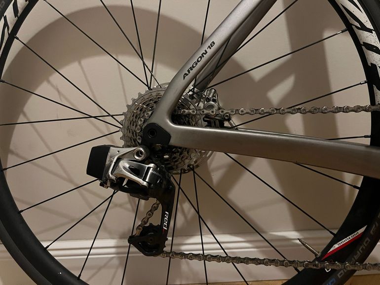 Argon 18 Nitrogen SRAM Red eTap AXS 2019 Road & Gravel de segunda mano, Gris claro — imagen 4 de 13
