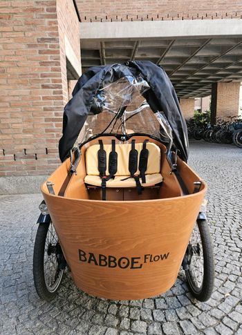 Babboe Flow-E 2023 Urban usato, Grigio chiaro — immagine 6 di 16