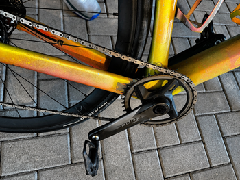 Scott Addict SRAM Force eTap AXS 2020 Road & Gravel usato, Arancione — immagine 3 di 15