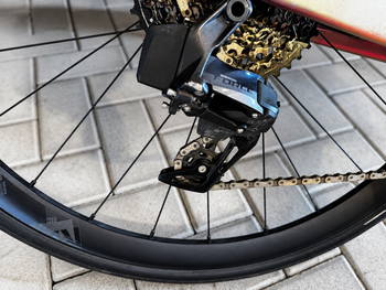Scott Addict SRAM Force eTap AXS 2020 Road & Gravel usato, Arancione — immagine 7 di 15