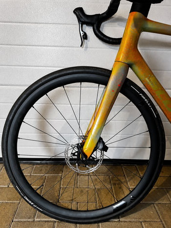 Scott Addict SRAM Force eTap AXS 2020 Road & Gravel usato, Arancione — immagine 12 di 15