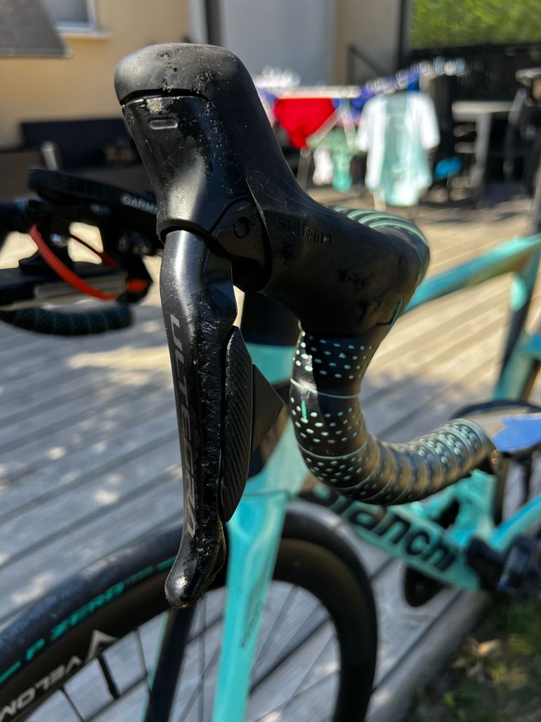 Brugt Bianchi Oltre Comp Ultegra Di2 2024 2024 Road & Gravel — billede 8 af 9