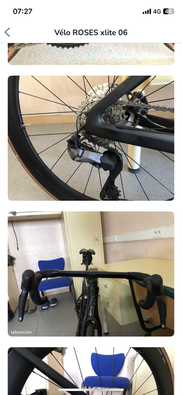 Brugt Rose Xlite 06 Di2 2023 Road & Gravel — billede 5 af 5