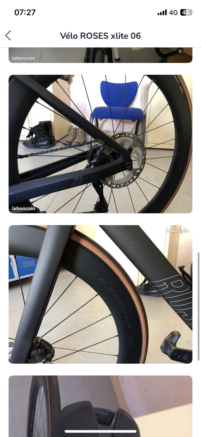 Brugt Rose Xlite 06 Di2 2023 Road & Gravel — billede 4 af 5