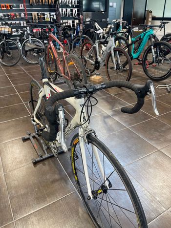 Gebrauchtes Wilier Mortirolo Campagnolo Veloce 2014 Road & Gravel, Weiß — Bild 4 von 4