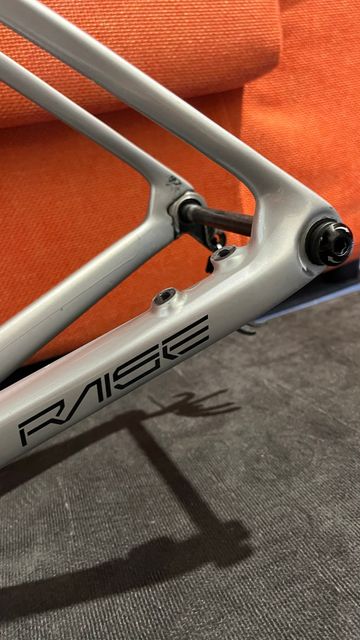 Used Megamo RAISE AXS 02 2023 Frameset 2023 Road & Gravel, White — image 7 of 8