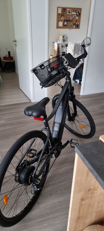 Used DECATHLON 520E VAE 2024 Urban, Light Gray — image 2 of 3