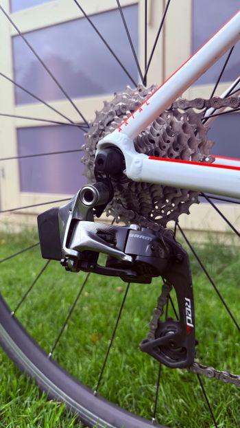Gebrauchtes CUBE Axial SRAM Red 2017 Road & Gravel, Weiß — Bild 2 von 18