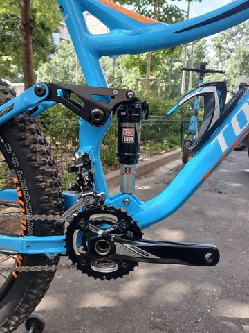 Gebrauchtes Torpado Custom Shimano Deore XT 2016 Mountainbike, Blau — Bild 4 von 5