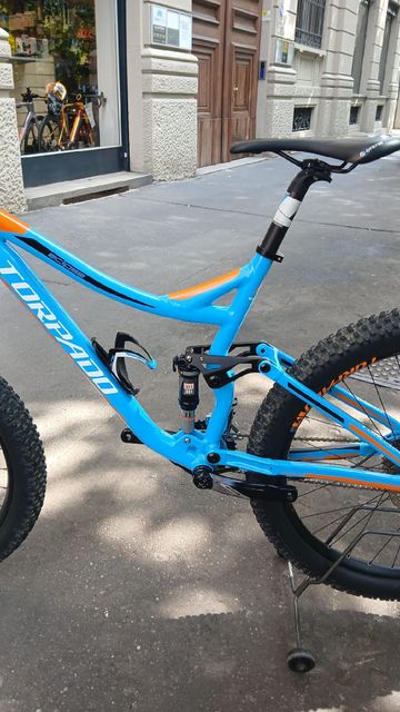 Gebrauchtes Torpado Custom Shimano Deore XT 2016 Mountainbike, Blau — Bild 3 von 5
