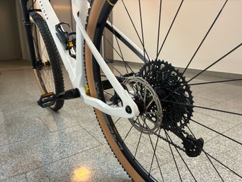 Used ROCKRIDER Carbon SRAM GX Eagle 2024 Mountainbike, White — image 8 of 18