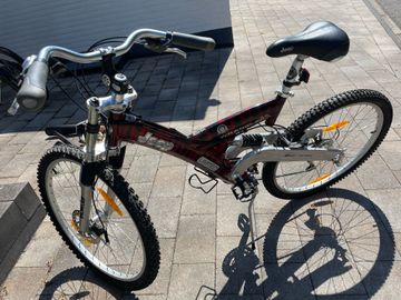 Used Jeep Custom Shimano Acera 2003 Mountainbike, Orange — image 6 of 18