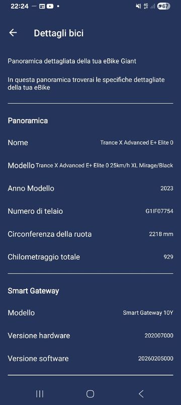 Giant Trance X Advanced E+ EL 0 2023 2023 Mountainbike usato, Viola — immagine 8 di 9
