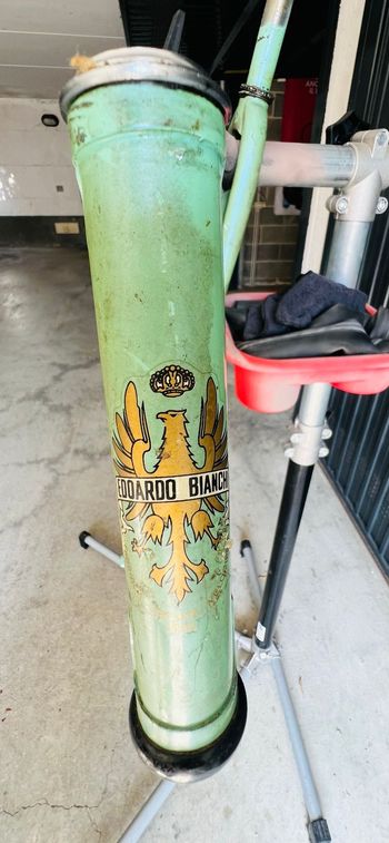 Used Bianchi Custom Frameset 1995 Road & Gravel, Green — image 4 of 5