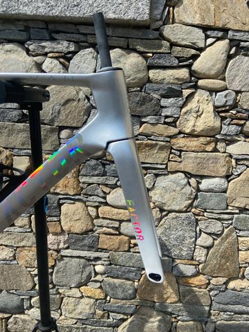 Brugt FACTOR OSTRO VAM ARTIC CHROME 2026 Frameset 2026 Road & Gravel — billede 3 af 17