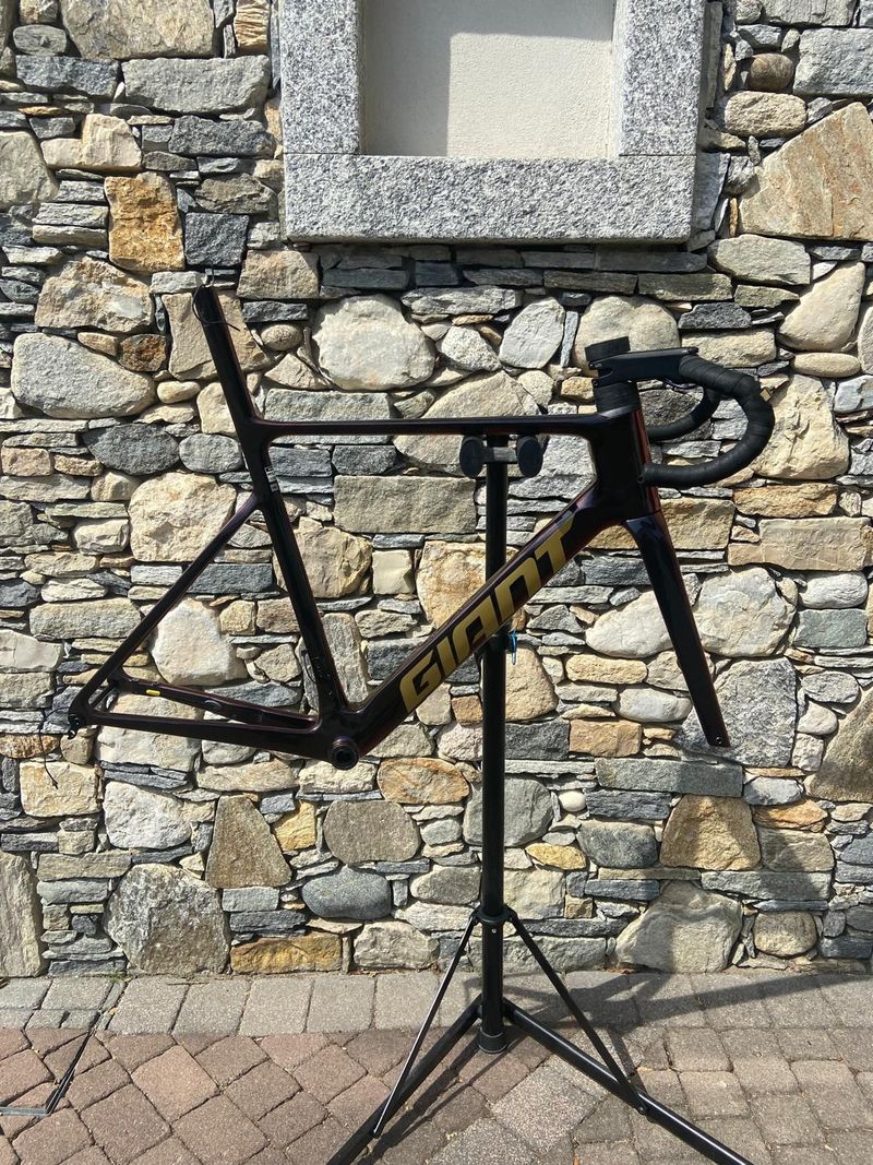 Tweedehands Giant Propel Advanced SL Black Lava 2025 Frameset 2025 Road & Gravel