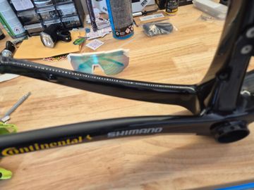 Brugt Merida SCULTURA TEAM 2023 Frameset 2023 Road & Gravel — billede 5 af 12