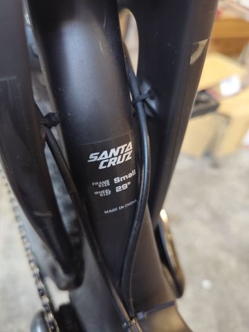 Used Santacruz Custom SRAM XX1 2022 Mountainbike, Black — image 4 of 4