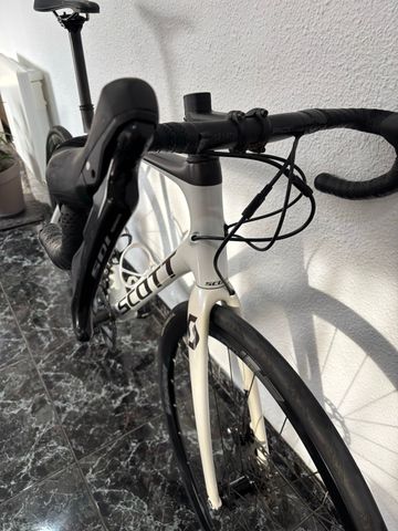 Gebrauchtes Scott Addict 20 disc 2021 2021 Road & Gravel, Weiß — Bild 7 von 8