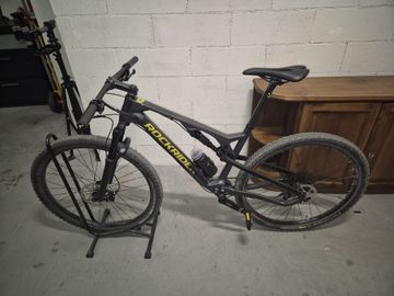 Brugt ROCKRIDER 29" Full Suspension Carbon Mountain Bike XC 500 S 2021 2021 MTB