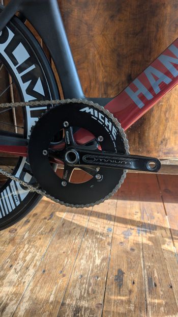 Used Handsling Custom Single Speed / Fixed Gear 2021 Road & Gravel, Red — image 6 of 6