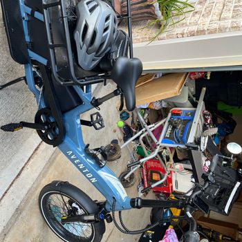 Used Aventon Abound LR 2025 2025 Urban, Blue — image 6 of 8
