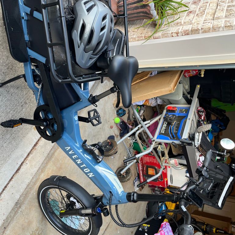 Used Aventon Abound LR 2025 2025 Urban, Blue — image 6 of 8