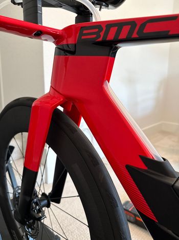 Used BMC Speedmachine 01 TWO 2024 2024 Road & Gravel, Red — image 11 of 12