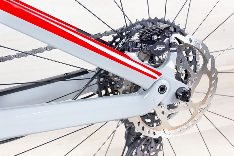 Used Canyon Neuron CF 8 2023 Mountainbike, Light Gray — image 12 of 17