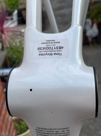 Used Time Scylon Frameset 2025 Road & Gravel, White — image 8 of 18