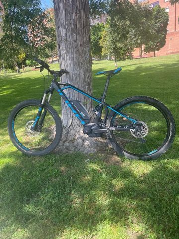 Used Mondraker e-Factor + 2018 2018 Mountainbike, Blue, 27.5 — image 7 of 9