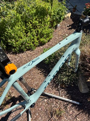 Used Niner Rlt Frameset 2022 Road & Gravel, Green — image 2 of 5