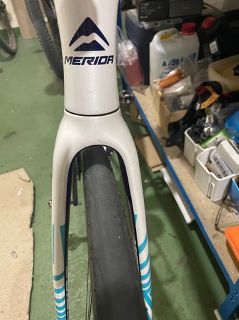 Gebrauchtes Merida Reacto Shimano 105 Di2 2025 Road & Gravel, Weiß — Bild 11 von 12