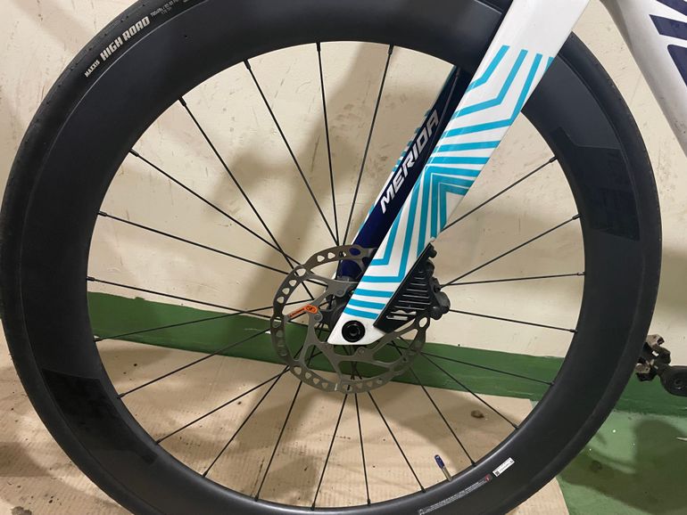 Gebrauchtes Merida Reacto Shimano 105 Di2 2025 Road & Gravel, Weiß — Bild 7 von 12