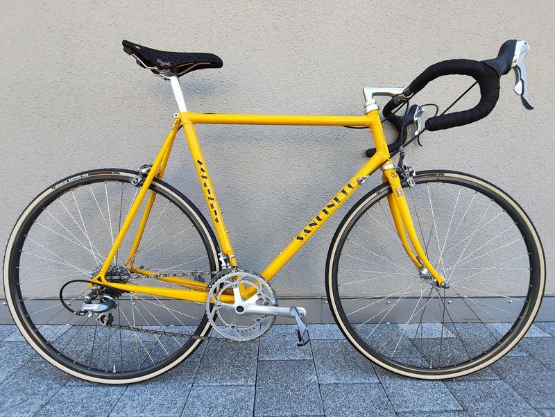 Used Sancineto Steel Frame + Shimano 600 Tricolor 1990 Road & Gravel