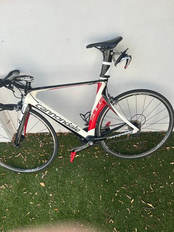Gebrauchtes Cannondale Carbono 2018/2019 2018 Road & Gravel, Weiß — Bild 6 von 7